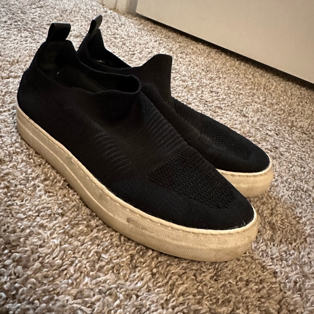 Black madden girl slip on shoes